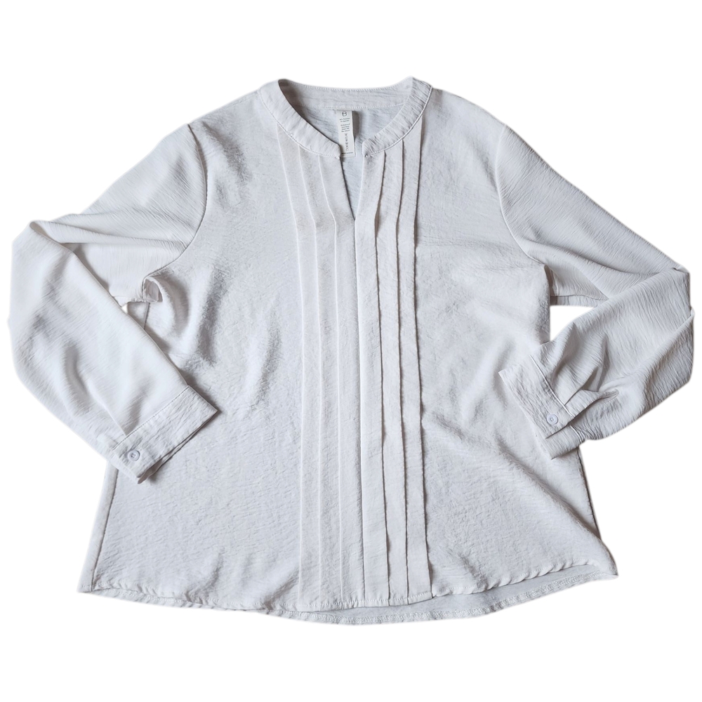 White Long Sleeve Blouse
